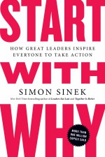 Start With Why: How Great Leaders Inspire Everyone to Take Action - Simon Sinek [book cover]